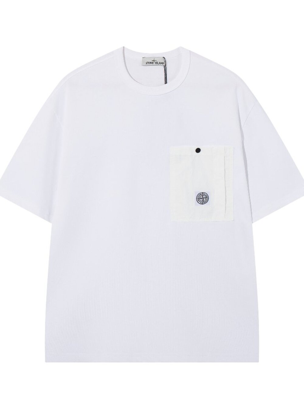 Stone Island White T-Shirt